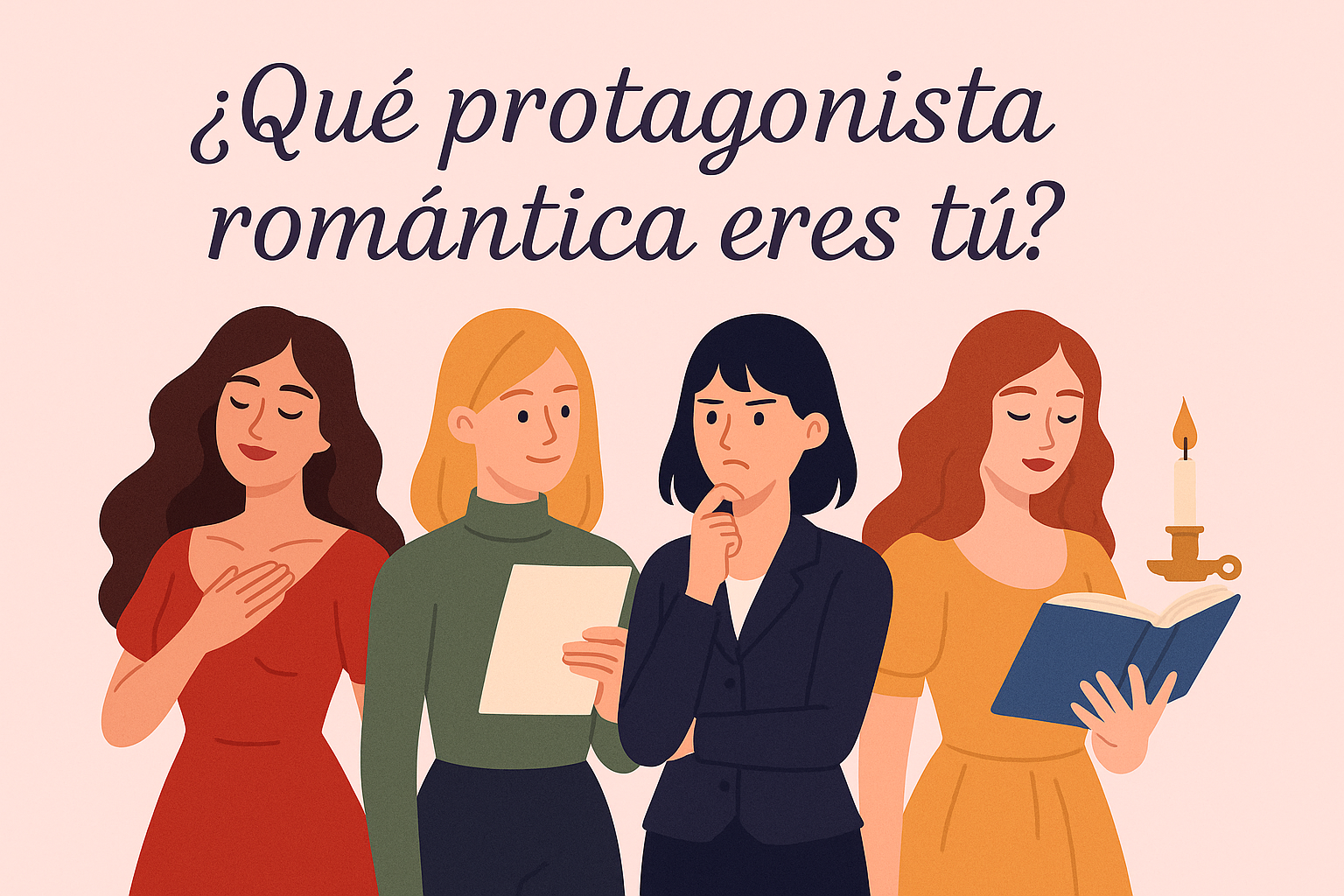 💘 TEST:¿Qué tipo de protagonista romántica eres tú?